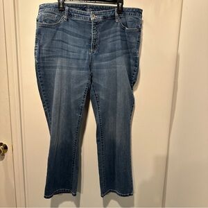 St. John's Bay Women's Straight Leg Denim Jeans